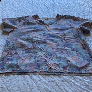 Woman’s scrub top